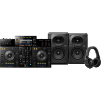 Koop Pioneer DJ XDJ-RR + Pioneer DJ HDJ-X5 Zwart + Pioneer VM50 (per paar)