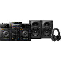 Koop Pioneer DJ XDJ-RR + Pioneer DJ HDJ-X5 Zwart + Pioneer VM70 (per paar)